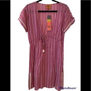 ⭐️NWT⭐️Tory Burch Print Cap Sleeve Tunic/Dress